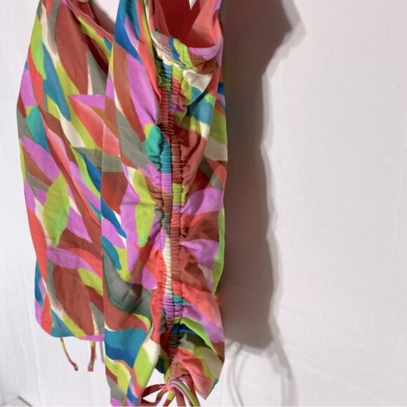 5/$25 George Colourful Print Tankini Bikini Top Swim Top XXL - Picture 6 of 10
